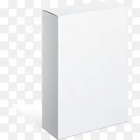白色包装盒设计素材