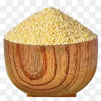木碗里的大黄米