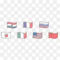各国国旗图形