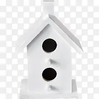 白色小鸟房子