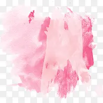 晕染缤纷抽象粉色图案