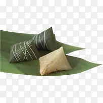 端午节粽子粽叶剥开的粽子装饰