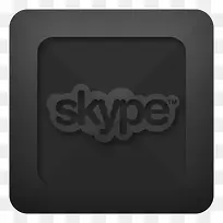 skype文本社会社区图标