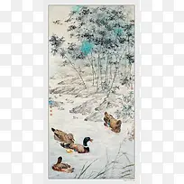 中国名家竹林画集