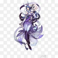卡通御姐美女