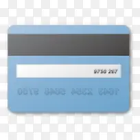 蓝色的卡信贷锡耶纳