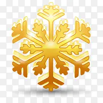 snowflake黄色雪花