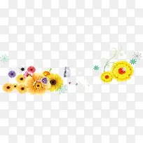 卡通可爱小花