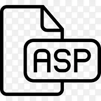 ASP文件概述界面符号图标