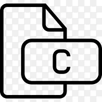 C文件概述界面符号中风图标