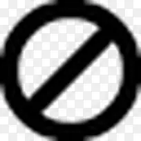 禁止标识 icon