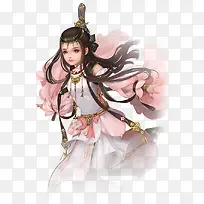 古典女子游戏人物