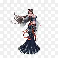 古风立绘妖娆女子