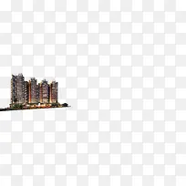 高清创意繁华都市海报建筑