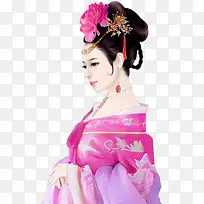 立绘凤冠成熟女子