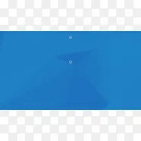 蓝色简约创意海报