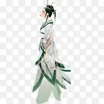 古风手绘美女