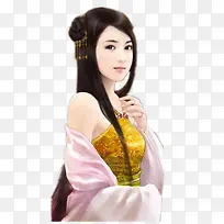 古风玲珑手绘美女