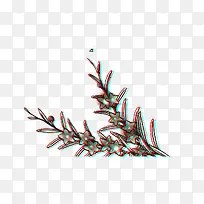 创意高清手绘合成花卉