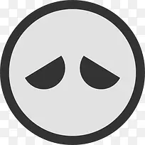 悲伤的图标