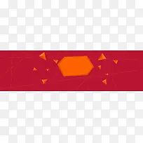 红色活动网站banner