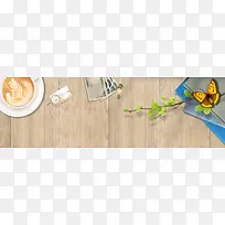 创意时尚物品摆设背景图