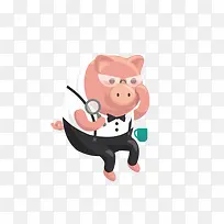 小猪博士