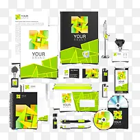 企业画册vi设计绿色