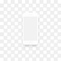 白色手机模型