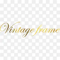 vintage  frame   欧式花纹图片