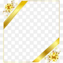 金色花纹底纹
