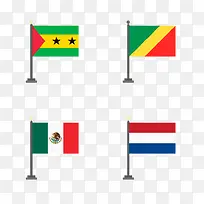 矢量国家国旗