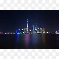 上海繁华都市东方明珠