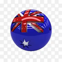 澳洲国旗圆球