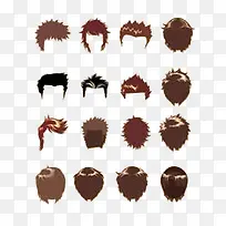 12种男士头发