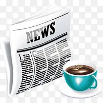 报纸与咖啡