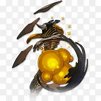 卡通怪物元素
