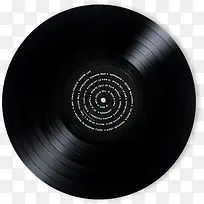黑色光碟cd装饰