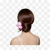 温婉的婚礼盘发