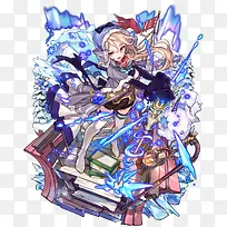 卡通魔法少女