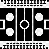 曲棍球场图标