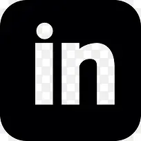 LinkedIn标识按钮图标