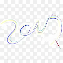 2017彩色字母