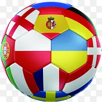 欧洲杯标志足球