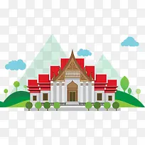 矢量建筑