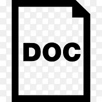 doc文档界面符号图标