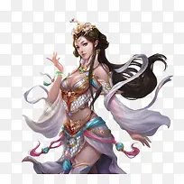 古典美女海报设计