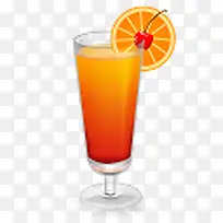 高清摄影夏日橘子汁