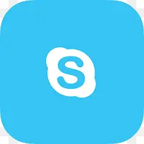 skype平社会图标