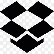 Dropbox的标志图标